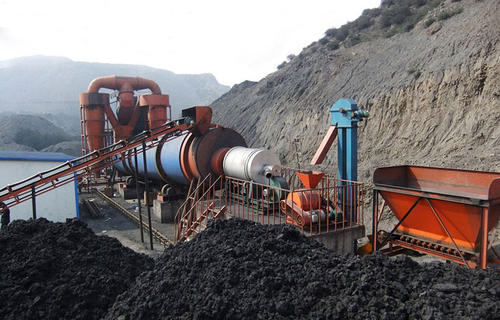 Brown coal powder dryer