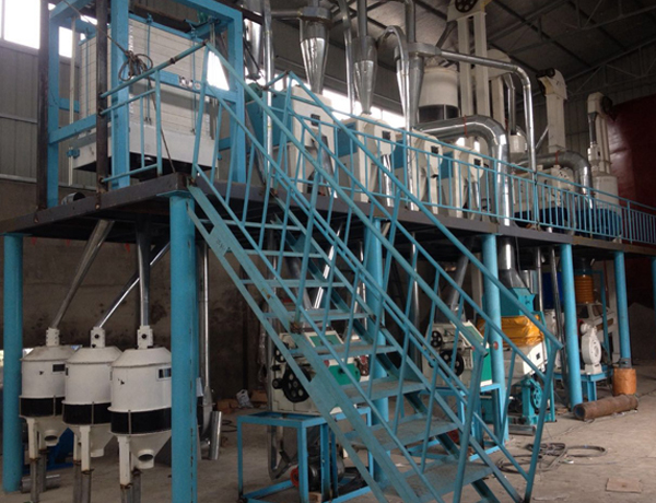 50 tons corn flour processing machinery