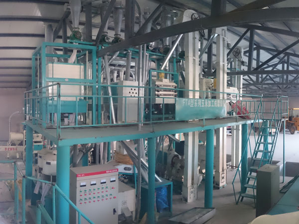 120 tons corn flour processing machine