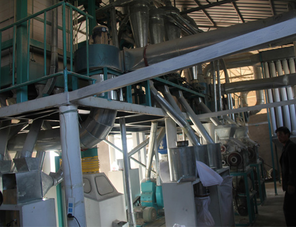 150tons corn flour processing equipment​
