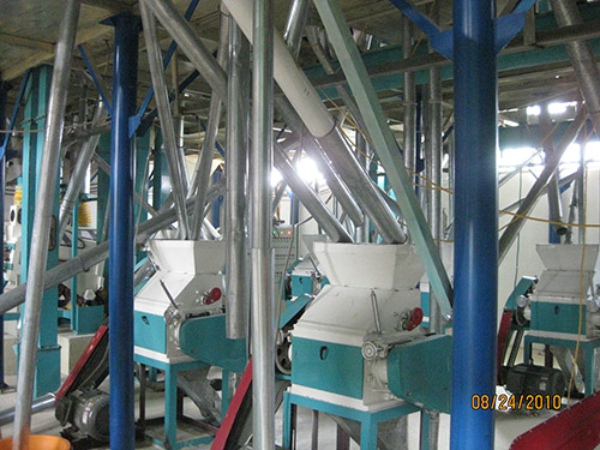 10 ton flour processing machine