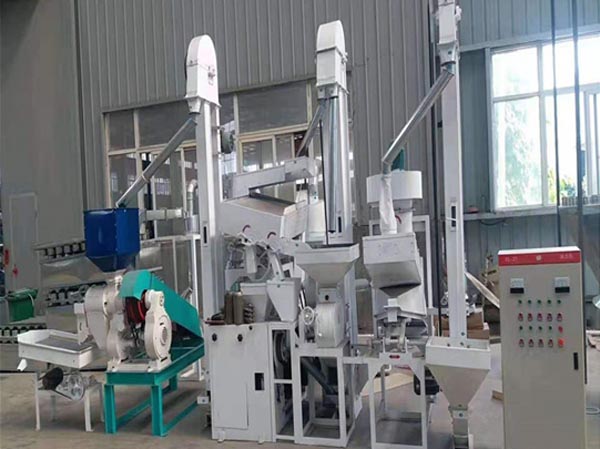 Complete sets of rice milling equipment