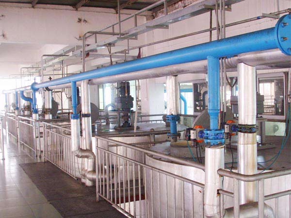 Large-scale complete oil processing machine