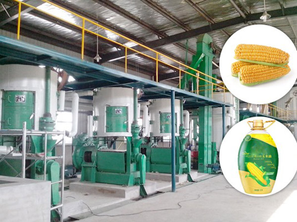 Corn oil production line